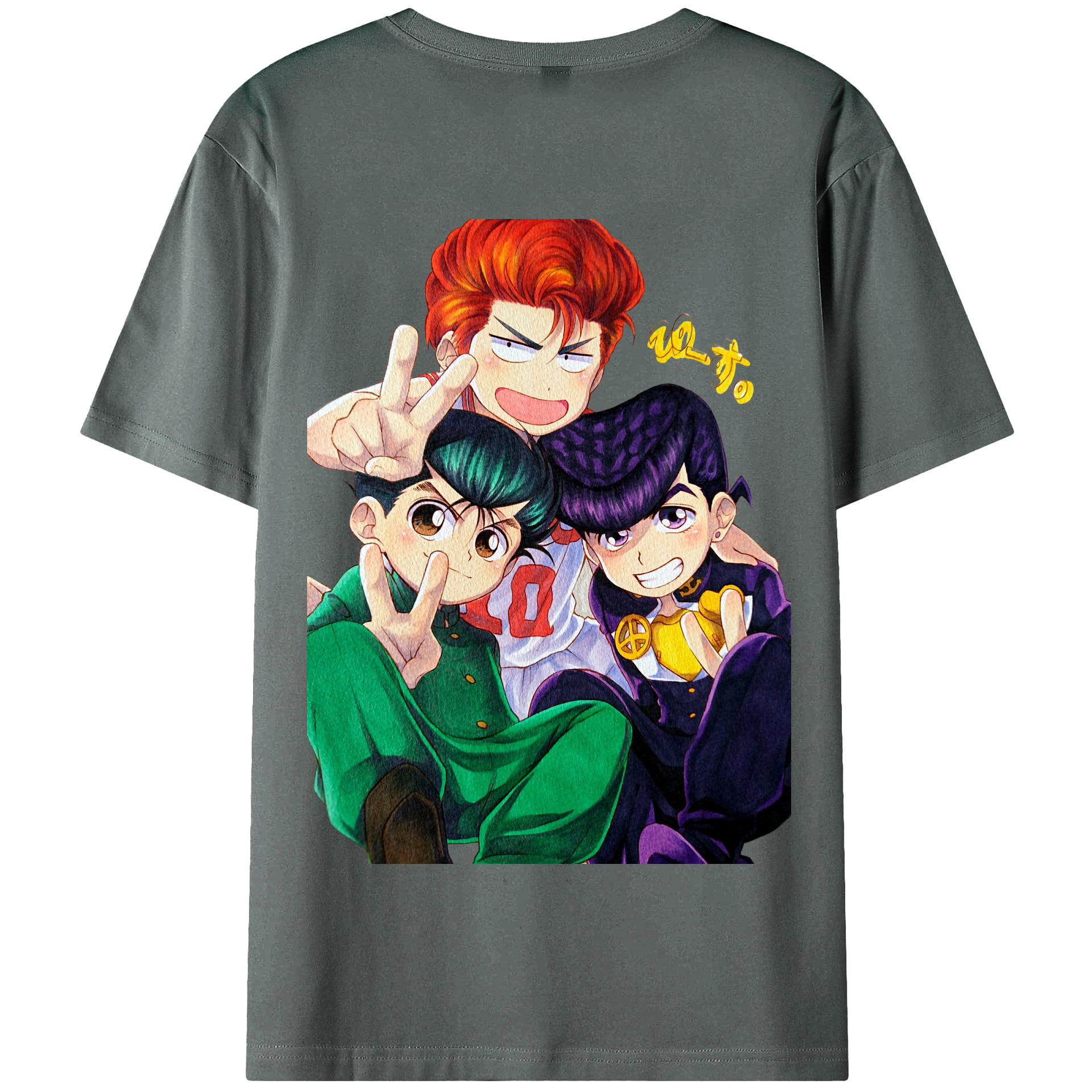 SLAM DUNK／スラムダンク 綿100％半袖Tシャツ（背面プリント）
